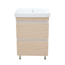 Слим - 60 тумба напольная (ЛДСП/2 ящ.) / раковина
