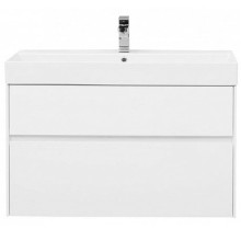 Тумба под раковину Aquanet Бруклин 100 203961 подвесная Белая