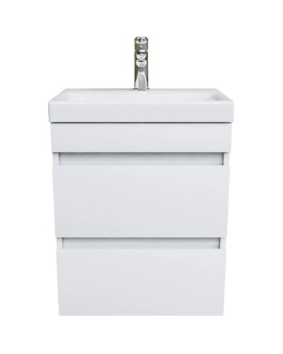 Тумба с раковиной белый матовый 50 см IDDIS Zodiac ZOD5CB0i95K