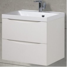 Тумба под раковину BelBagno Marino 60 MARINO-600-2C-SO-BL-P подвесная Bianco Lucido