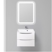 Тумба под раковину BelBagno Marino 60 MARINO-600-2C-SO-BL-P подвесная Bianco Lucido