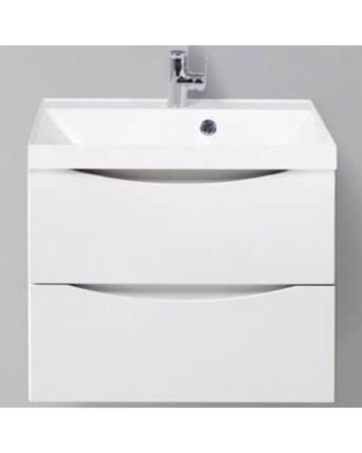 Тумба под раковину BelBagno Marino 70 MARINO-700-2C-SO-BL-P подвесная Bianco Lucido