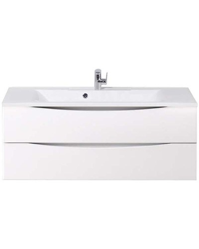 Тумба под раковину BelBagno Marino 120 MARINO-1200-2C-SO-BL-P подвесная Bianco Lucido