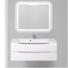 Тумба под раковину BelBagno Marino 120 MARINO-1200-2C-SO-BL-P подвесная Bianco Lucido