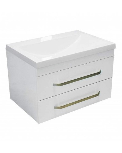 Тумба с раковиной Эстет Monaco 70 ФР-00002137 подвесная Белая