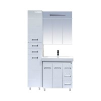 Селена -75 Тумба прямая с 3 ящ./ рак-на (компл.)