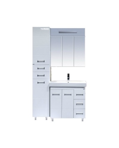 Селена -90 Тумба прямая с 3 ящ./ рак-на (компл.)