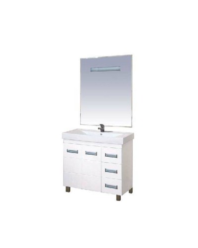 Селена -90 Тумба прямая с 3 ящ./ рак-на (компл.)