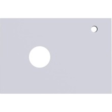 Тумба с раковиной дуб сонома/белый матовый 67 см Grossman Флай 107001 + 507001 + GR-3019