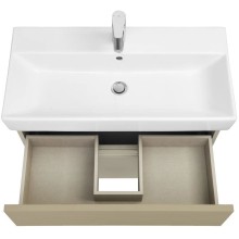 Тумба с раковиной капучино 80 см Roca Oleta A857640515 + 3274C500Y