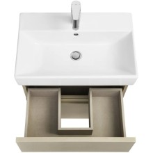 Тумба с раковиной капучино 60 см Roca Oleta A857639515 + 3274C400Y