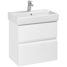 Тумба с раковиной белый матовый 60 см Roca Oleta A857639501 + 3274C400Y