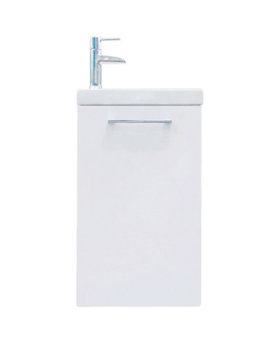 Тумба под раковину 1MarKa Ноктюрн 40П Белый глянец