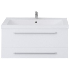 Тумба под раковину 1MarKa Соната 58П 2 ящика Белая