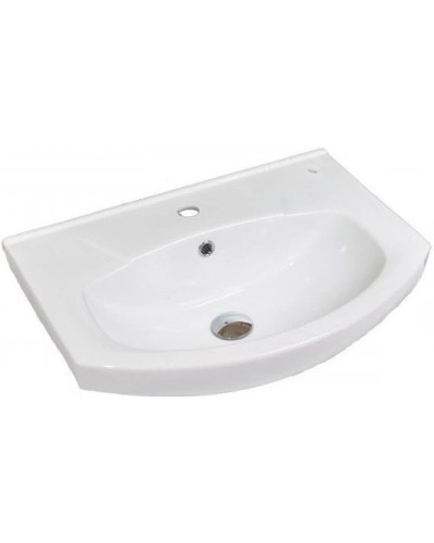 Тумба с раковиной белый глянец 60 см Bellezza Элеганс 4638609240013 + 4620008196114