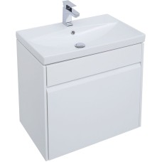 Тумба под раковину Aquanet Палермо 60 203934 подвесная Белый глянец