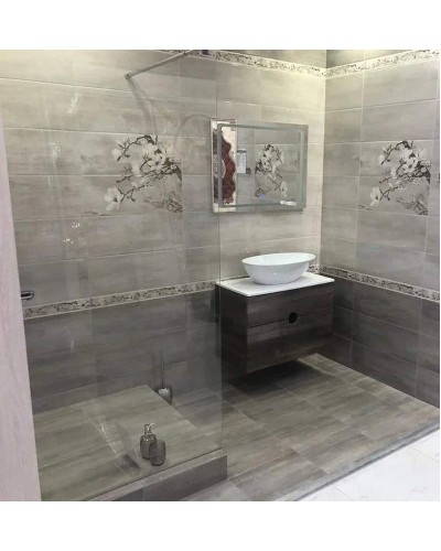 Тумба с раковиной Orange Orange Sole-75TU+RA подвесная Орех Белая