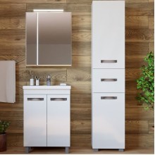 Тумба под раковину Vigo Plaza 60 tn.PLA.FOS.60.2D Белая