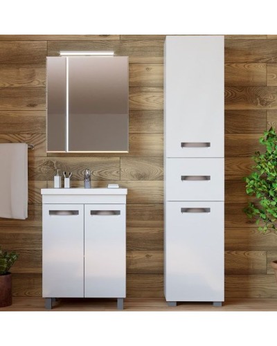 Тумба под раковину Vigo Plaza 60 tn.PLA.FOS.60.2D Белая