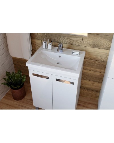 Тумба под раковину Vigo Plaza 60 tn.PLA.FOS.60.2D Белая
