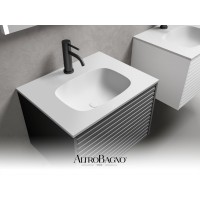 Тумба с раковиной AltroBagno Trento 600 Black