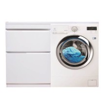 Тумба под раковину Style Line Даллас 130 Люкс Plus Белая