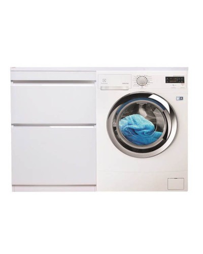 Тумба под раковину Style Line Даллас 130 Люкс Plus Белая