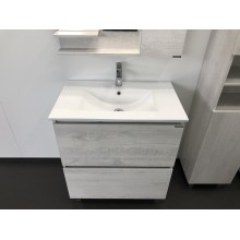 Тумба с раковиной Comforty Верона 75 00004137102 Дуб белый