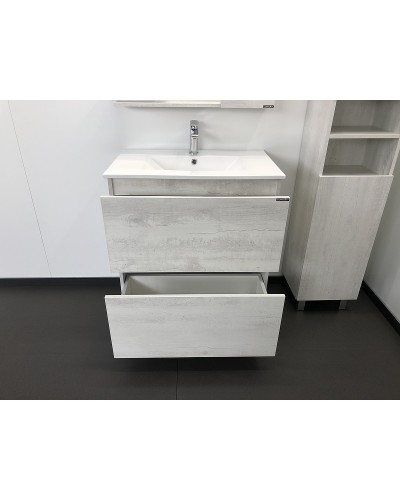 Тумба с раковиной Comforty Верона 75 00004137102 Дуб белый