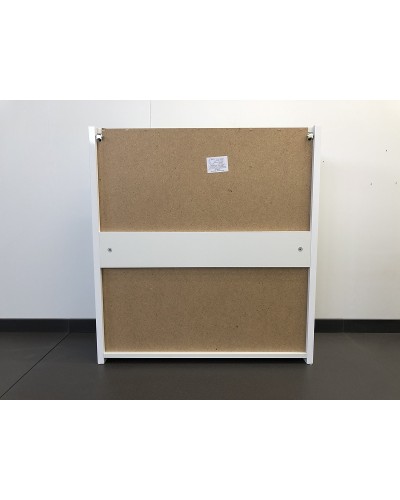 Тумба с раковиной Comforty Женева 75 00004137097 подвесная Дуб белый