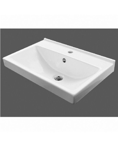 Тумба с раковиной Comforty Никосия 60 00004138879 подвесная Дуб белый