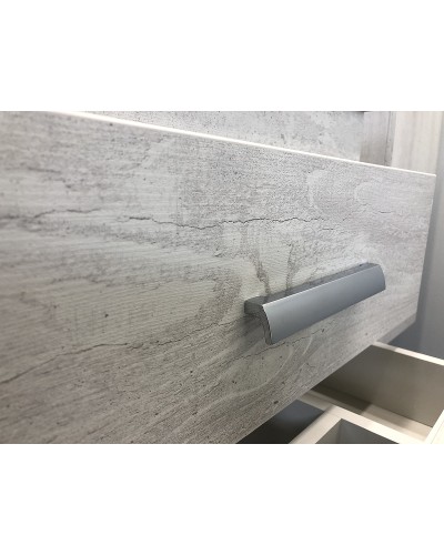 Тумба с раковиной Comforty Никосия 60 00004138879 подвесная Дуб белый