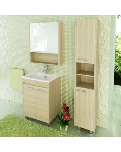 Тумба с раковиной Comforty Марио 60 Сосна лоредо