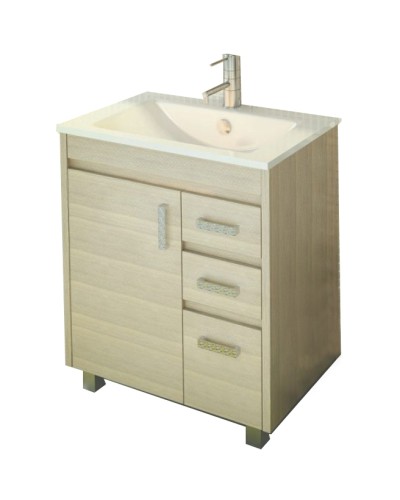 Тумба с раковиной Comforty Марио 75 Сосна лоредо