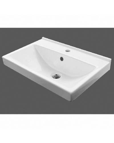 Тумба с раковиной Comforty Никосия 60Н 00004142203 Дуб белый