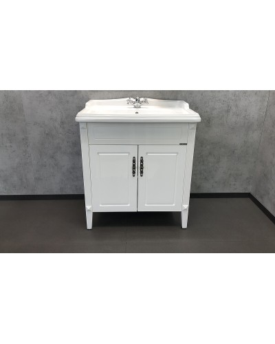 Тумба с раковиной Comforty Палермо 80 00004139245 Белая