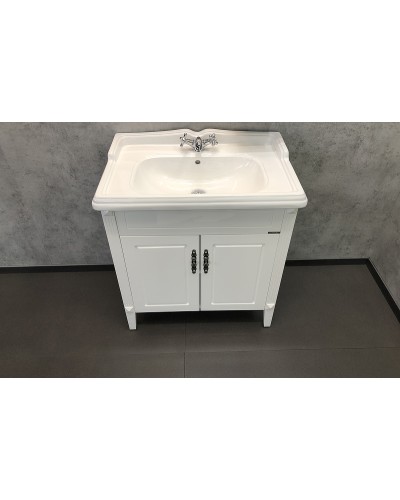 Тумба с раковиной Comforty Палермо 80 00004139245 Белая