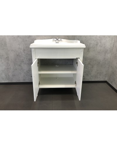 Тумба с раковиной Comforty Палермо 80 00004139245 Белая
