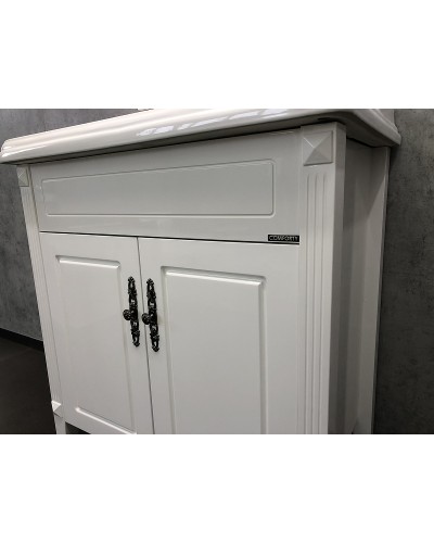 Тумба с раковиной Comforty Палермо 80 00004139245 Белая