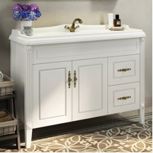 Тумба с раковиной Comforty Палермо 120 00004142367 Белая