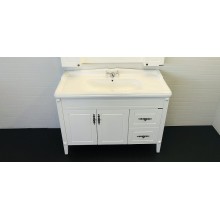 Тумба с раковиной Comforty Палермо 120 00004142367 Белая