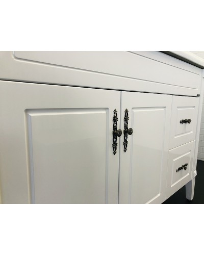 Тумба с раковиной Comforty Палермо 120 00004142367 Белая