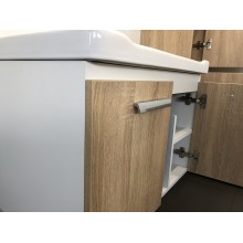 Тумба с раковиной Comforty Рига 70 00004142215 подвесная Дуб сонома