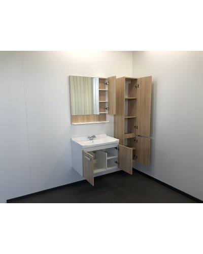 Тумба с раковиной Comforty Рига 70 00004142215 подвесная Дуб сонома