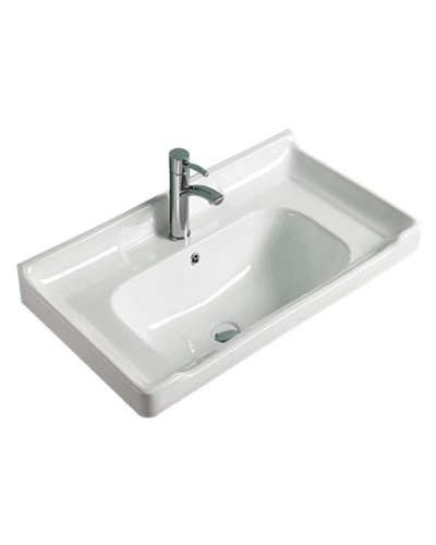 Тумба с раковиной Comforty Рига 60 00004142213 подвесная Дуб сонома