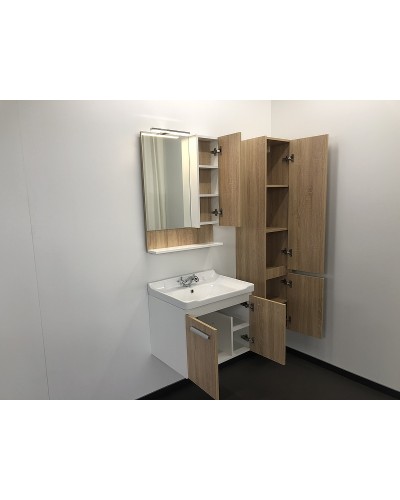 Тумба с раковиной Comforty Рига 60 00004142213 подвесная Дуб сонома