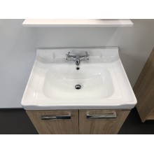 Тумба с раковиной Comforty Рига 60 00004142213 подвесная Дуб сонома