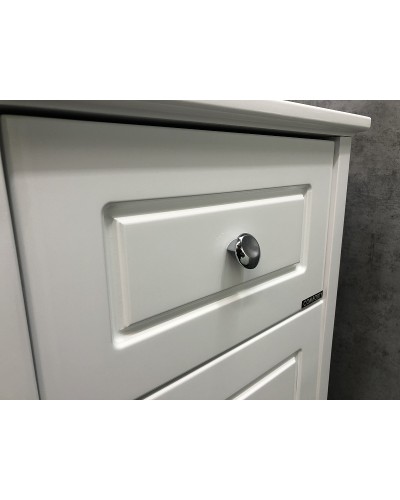 Тумба с раковиной Comforty Тбилиси 90 00003132630 Белая