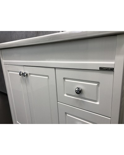 Тумба с раковиной Comforty Тбилиси 90 00003132630 Белая