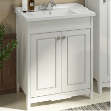 Тумба с раковиной Comforty Тбилиси 70 00003132629 Белая